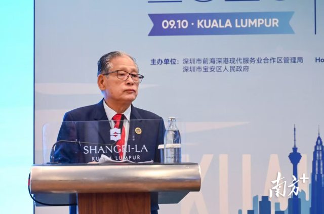 马来西亚深圳总商会会长李锦贤。受访者供图