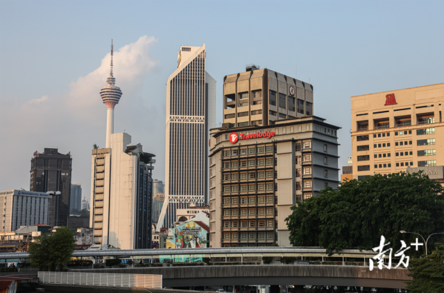 马来西亚吉隆坡城市景观。