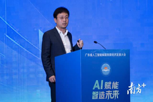 钛动科技股份有限公司创始人、首席执行官李述昊。